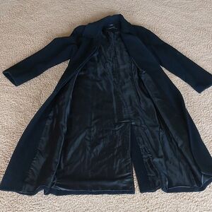 Jones New York Elegant Black Trench Coat